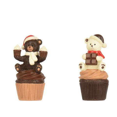 ORSETTO CUPCAKES CIOCCOLATO H.12 2 ASSORTITI